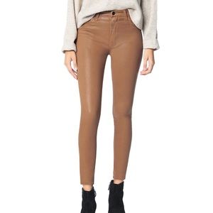 The Charlie High Rise Coated Ankle Skinny Jeans - Joe’s Jeans